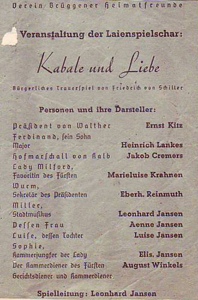 Kabale und Liebe